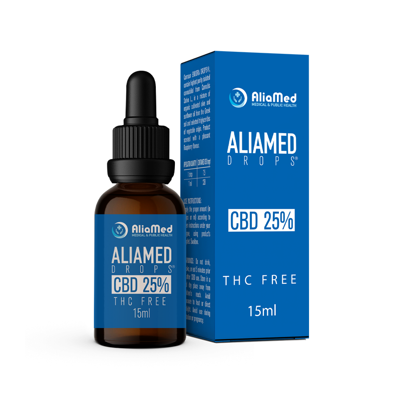 CBD oil 25% (2500mg) THC Free 15ml - Helps with Chronic Pain