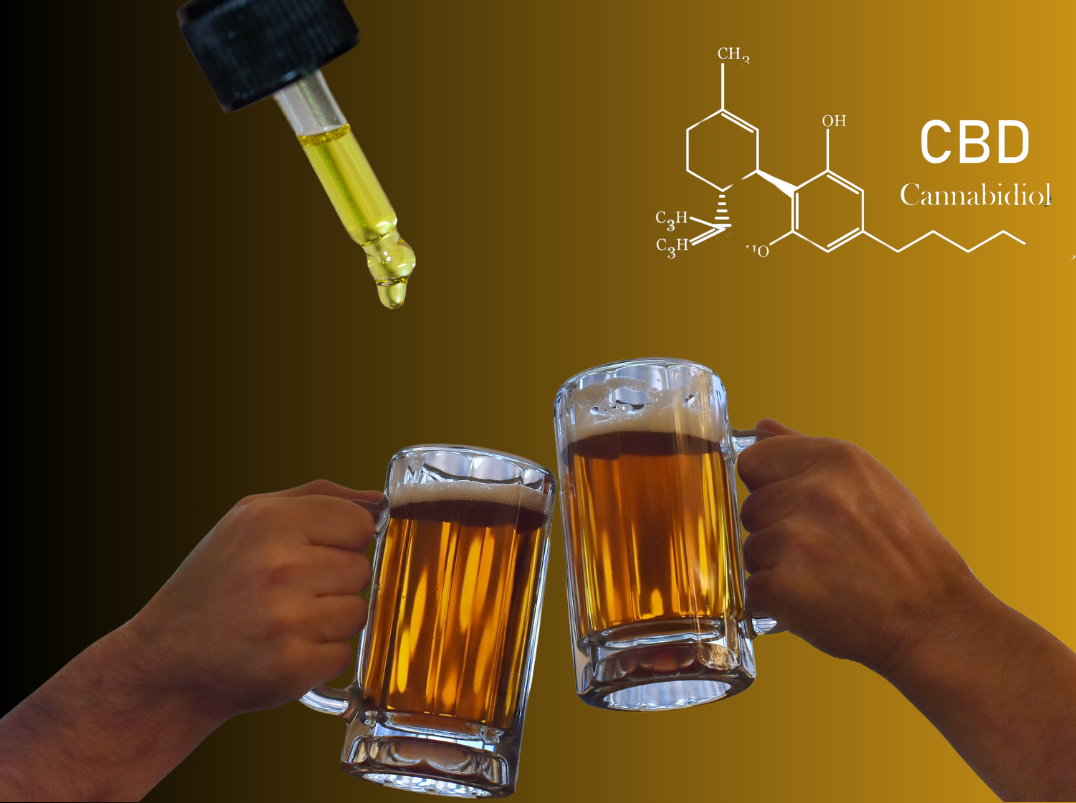 CBD and alcohol mix image