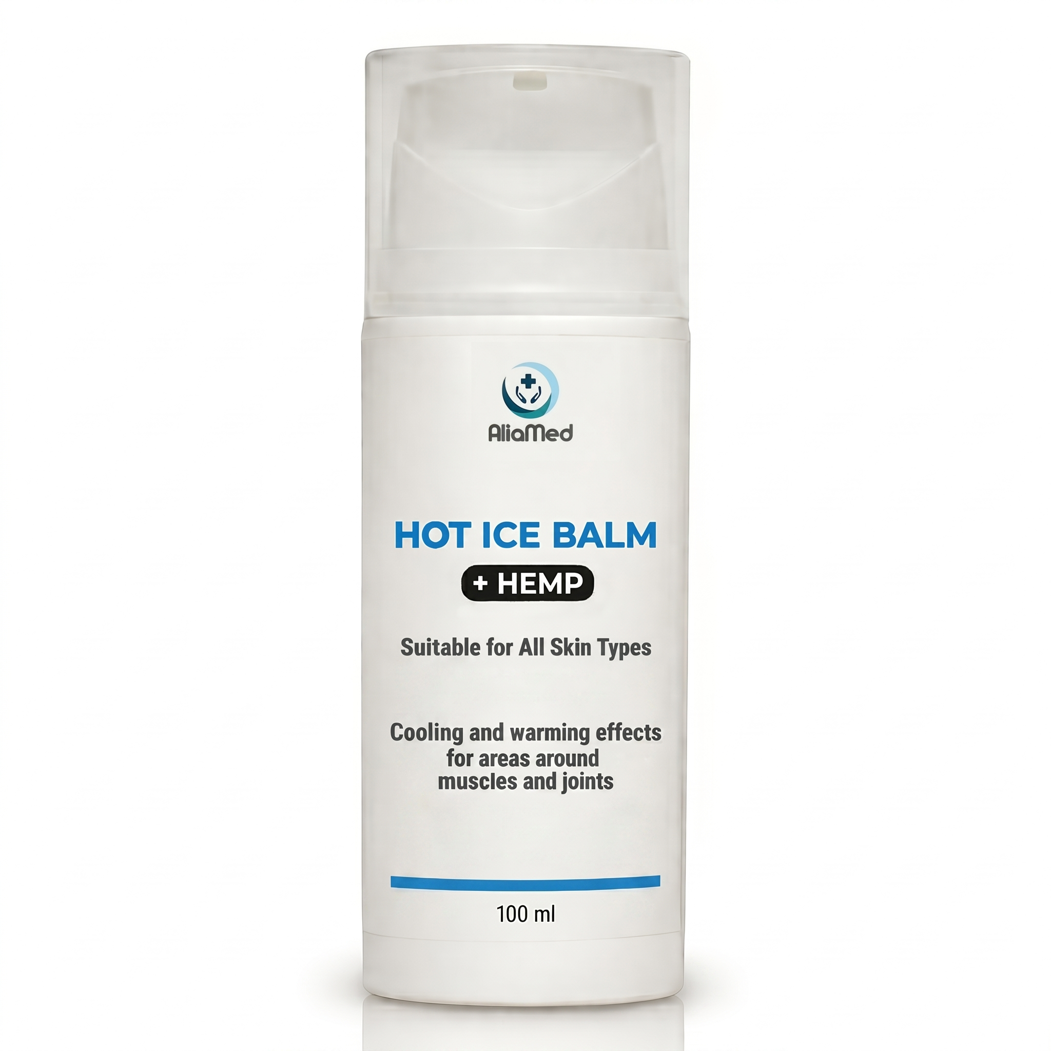 Aliamed Hot Ice Balm + Hemp Seed Oil | Cooling & Warming Body Balm ...