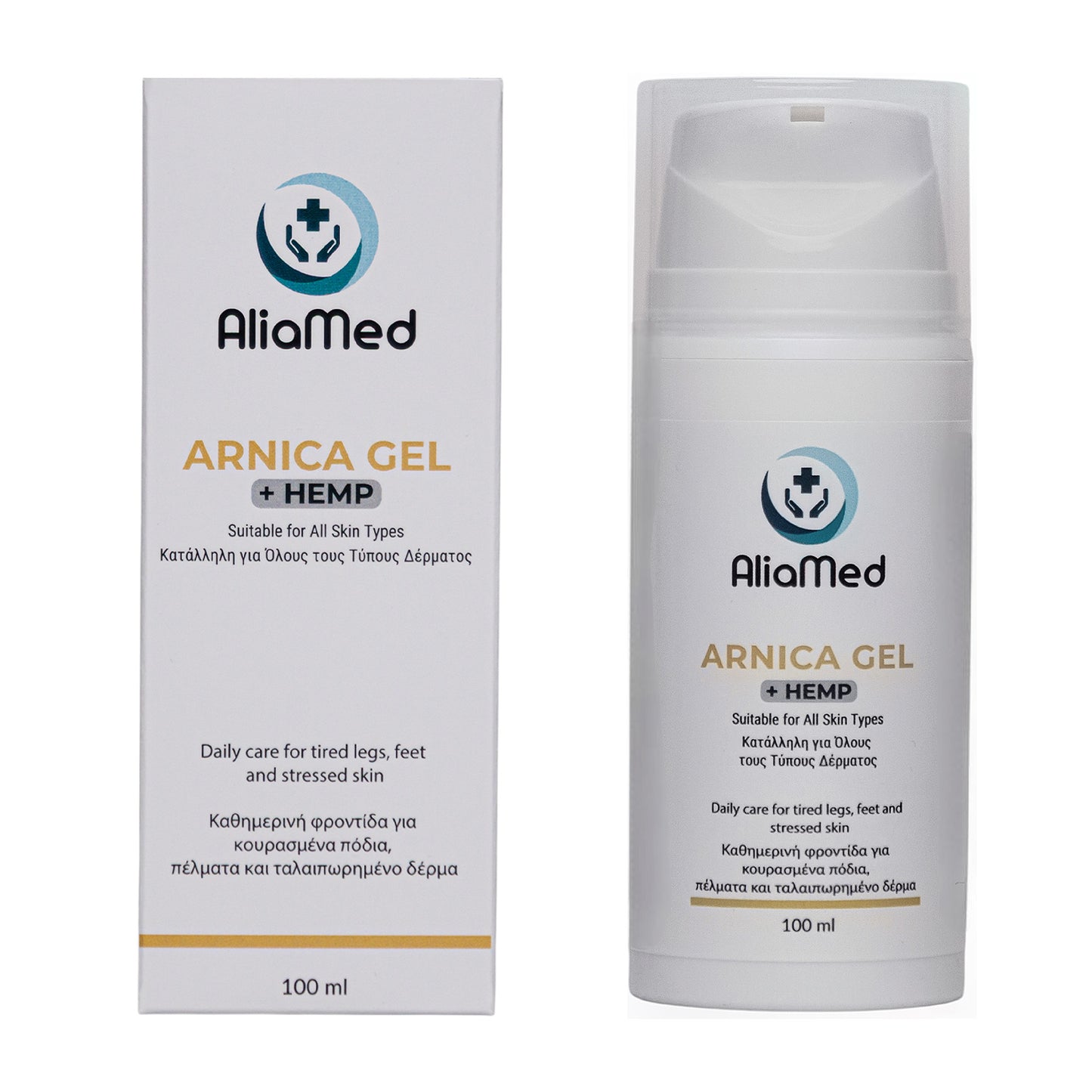 Gel all'arnica + isolato CBD 100ml