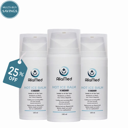 Hot Ice Balm + Hemp - 3 x 100 ml