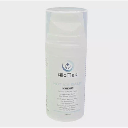 Balsamo Hot Ice + CBD isolato 100ml